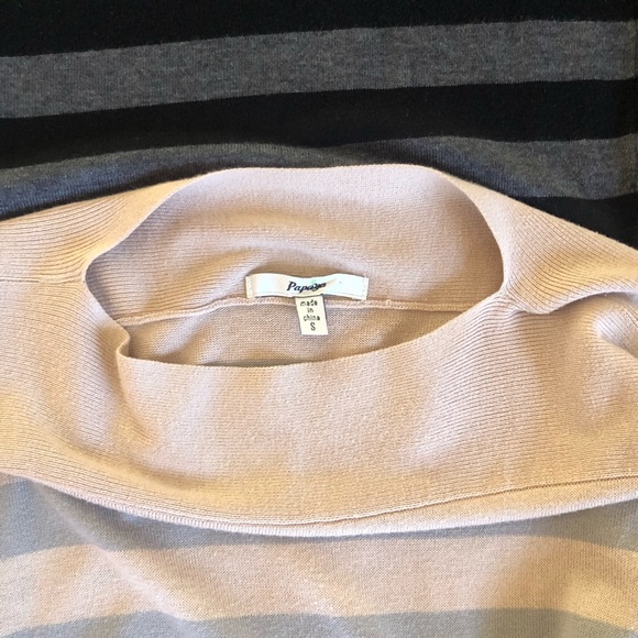 Super Cute Striped Black/Gray/Tan Dress - Picture 5 of 6